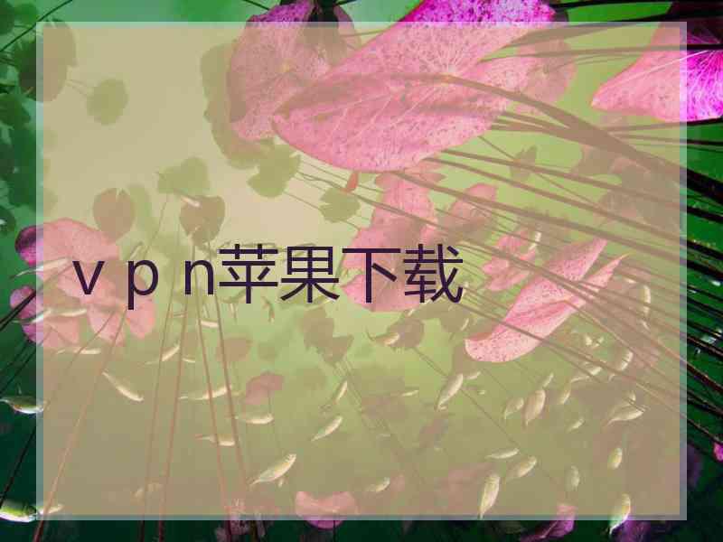 v p n苹果下载