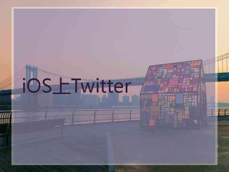 iOS上Twitter