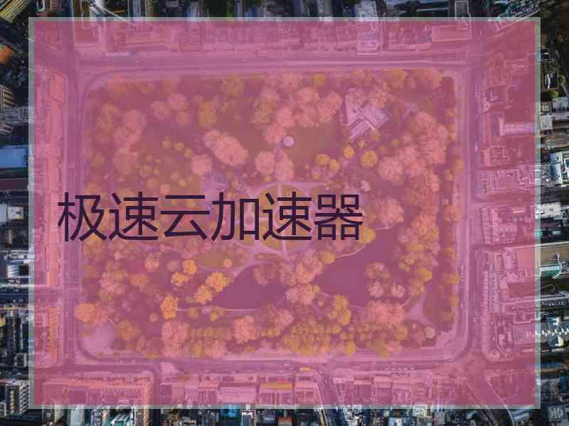 极速云加速器